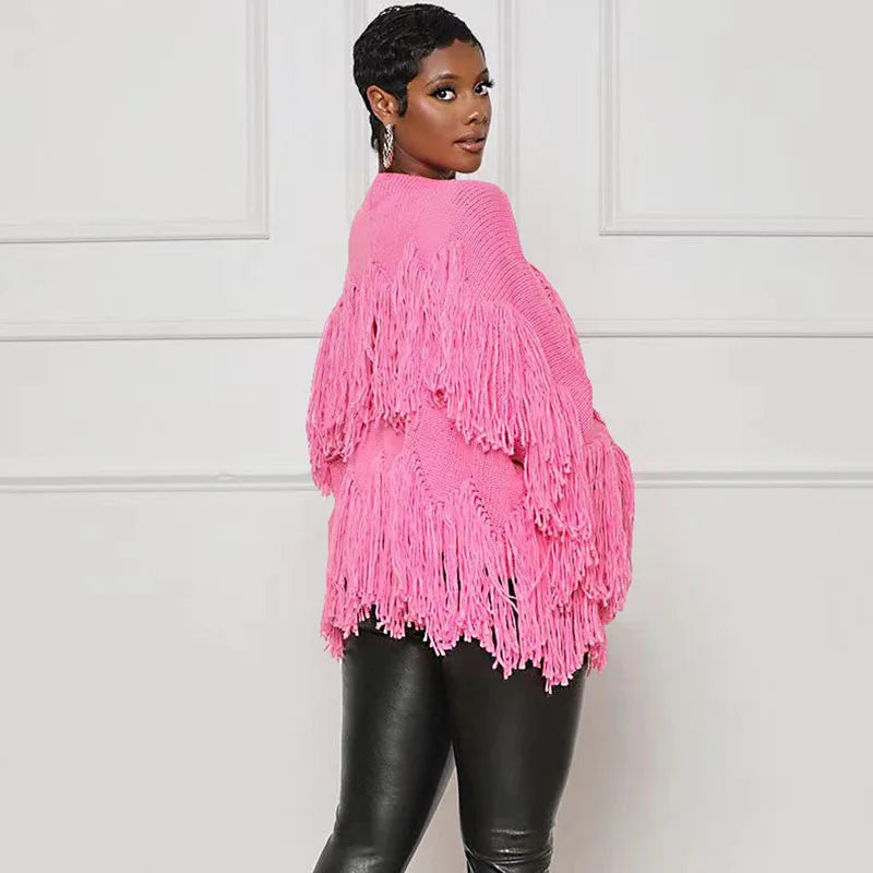 Tassel Fringe Cardigan