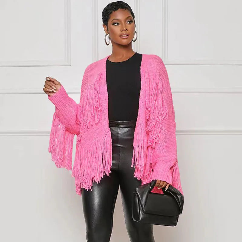 Tassel Fringe Cardigan